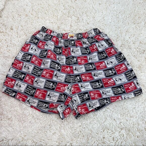 To The Edge Mens Boxers Monkey References Size Medium - Picture 1 of 9